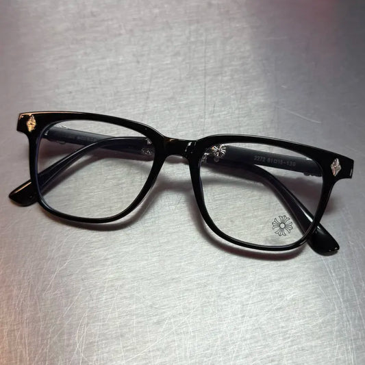 Black & Silver Knife Glasses