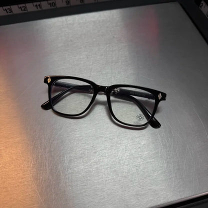 Black & Silver Knife Glasses