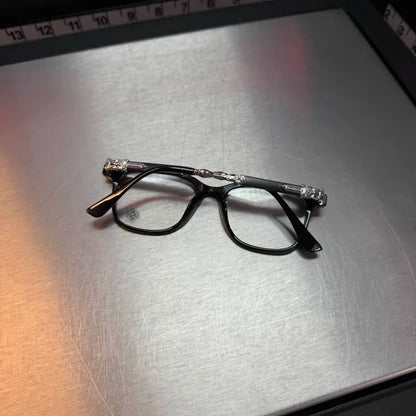 Black & Silver Knife Glasses